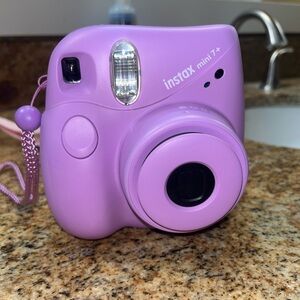 INSTAX MINI 7+ no film included lightly used
